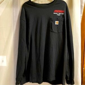 Cathartt pull over shirt black size 2xl
